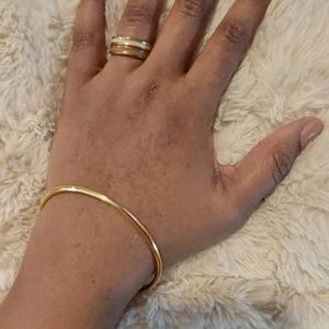 Enamel rings and bangle